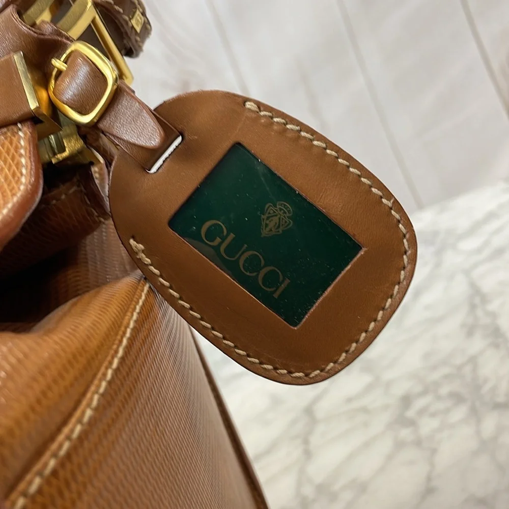Gucci tan vintage bag